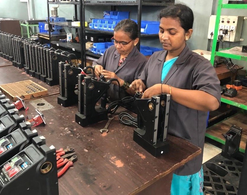women in factories in india