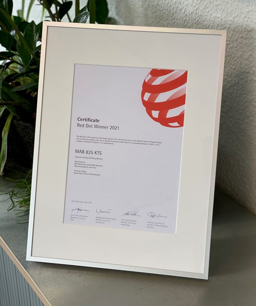Red Award Winner Certificate