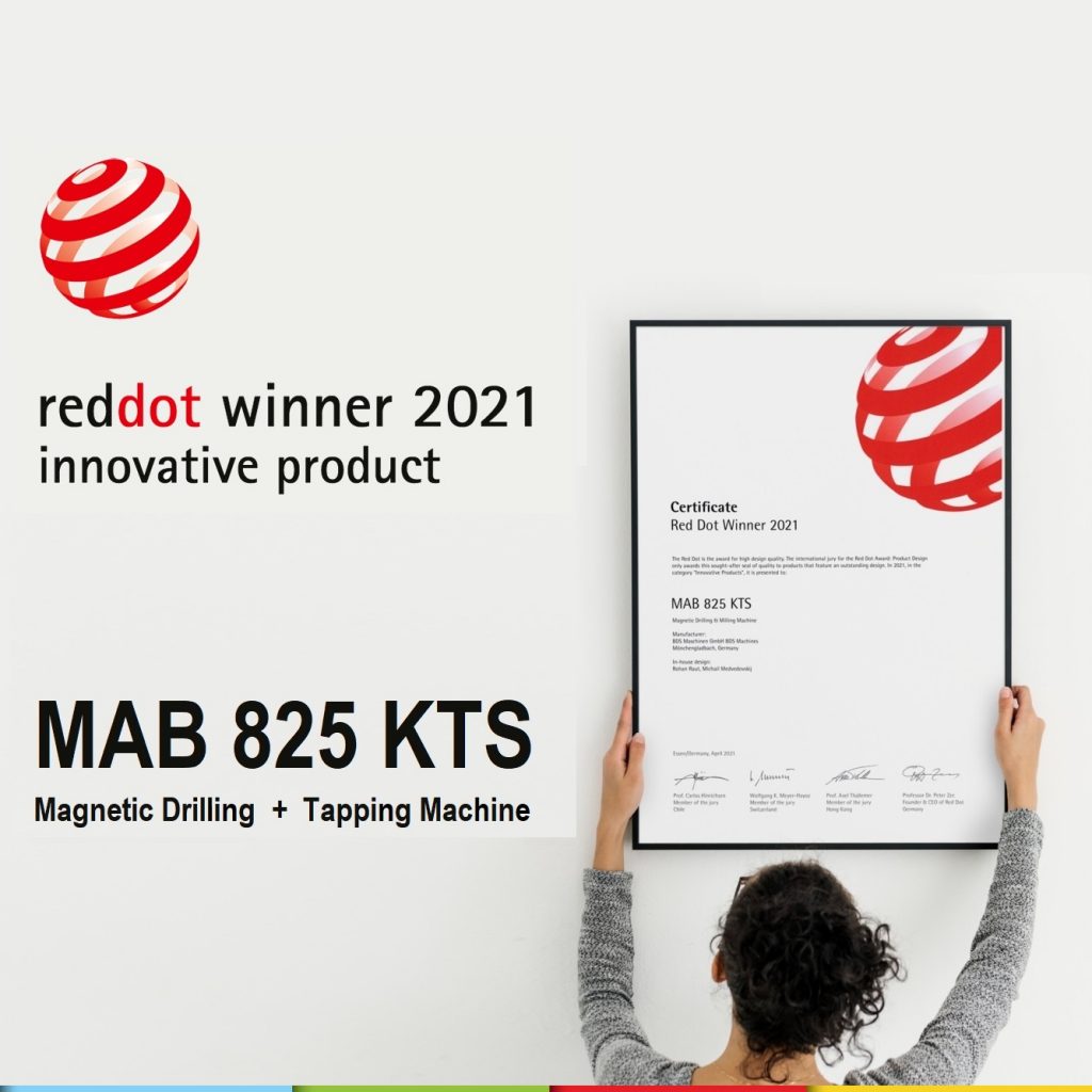 MAB 825 KTS – Winner of Red Dot Award: Product Design 2021